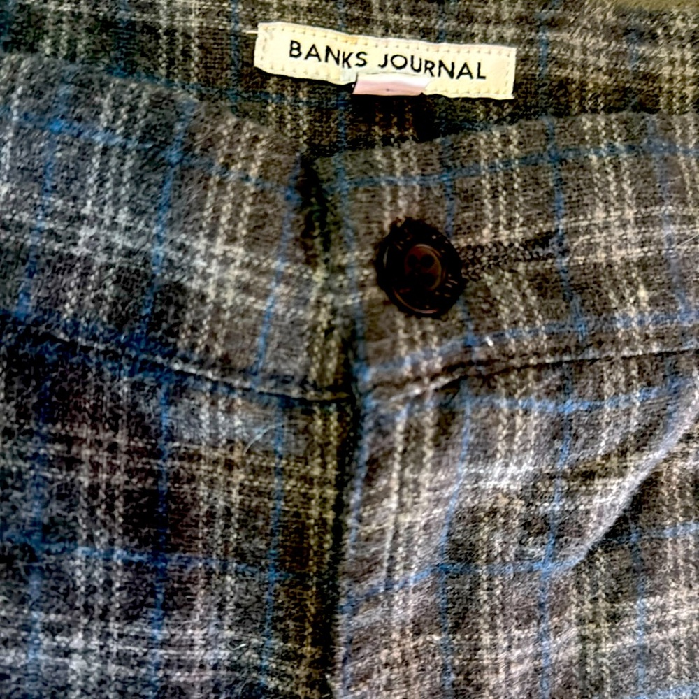 Gently worn Banks Journal wool blend dress pants.